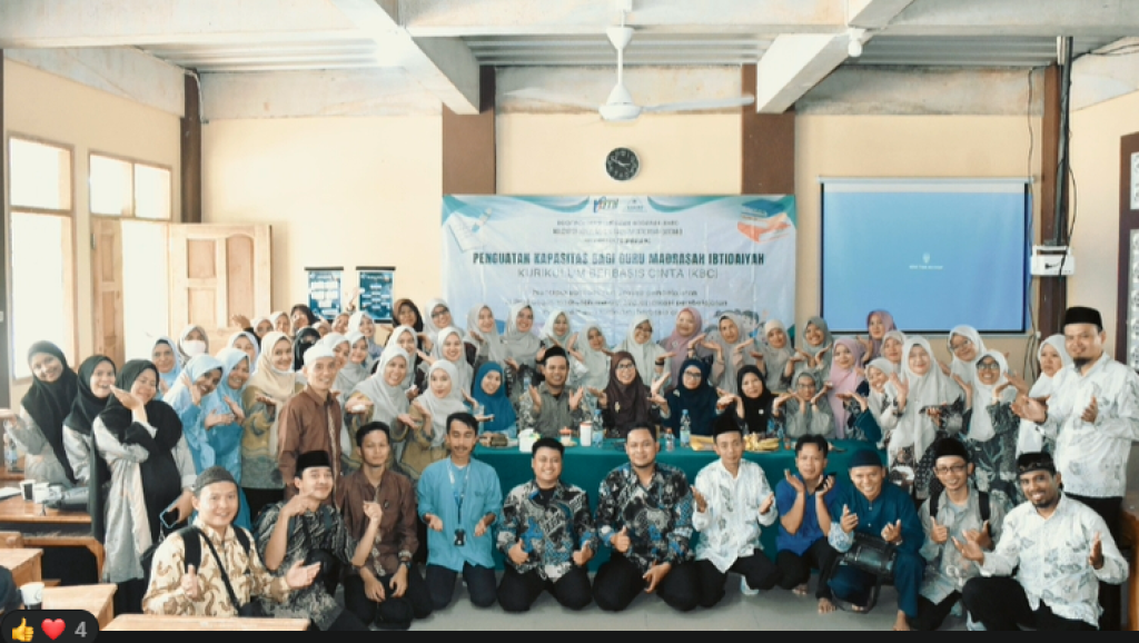 Bintek Kurikulum Merdeka berbasis cinta (KBC) oleh KKMI Kecamatan Tajurhalang